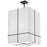  4 Light  Incandescent Pendant, Mb W/ Wh Shade | RAQ-184P-MB-WH