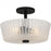 Gray Semi-flush Mount | RAY1716MBK