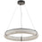 63w Matte Black Pendant W/ Faux Alabaster | RBN-2768LEDP-MB-ALB