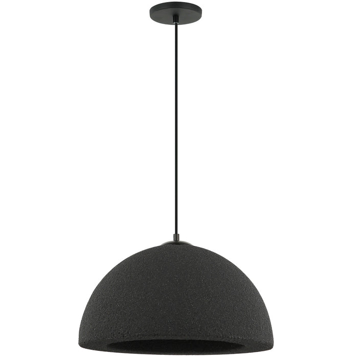 1 Light Pendant, Matte Black | REE-161P-MB