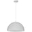 1 Light Pendant, Matte White | REE-161P-MW