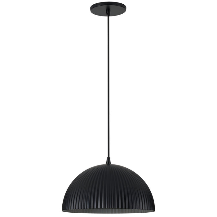1lt Ribbed Pendant, Mb | REM-121P-MB-MB