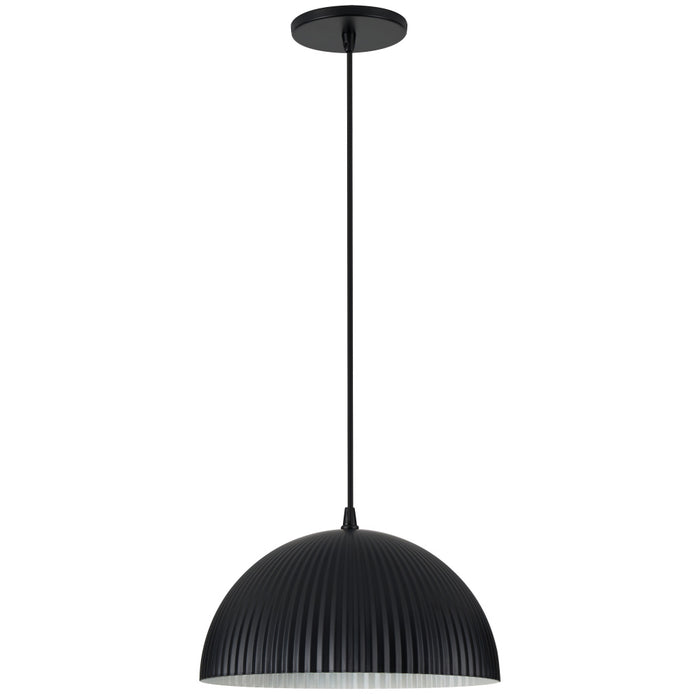 1lt Ribbed Pendant, Mb | REM-121P-MB