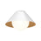 Alora Remy 14-in White/Opal Glass 1 Light Flush Mount