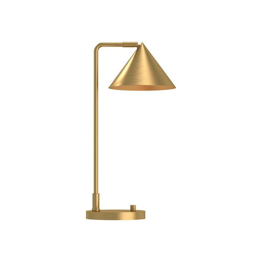 Alora Remy 20-in Brushed Gold 1 Light Table Lamp