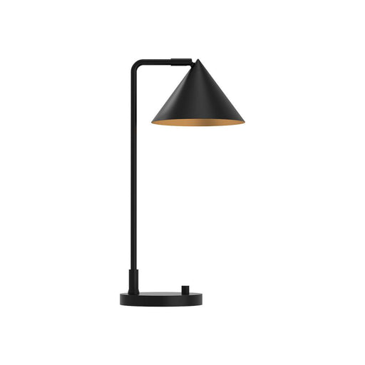 Alora Remy 20-in Matte Black 1 Light Table Lamp