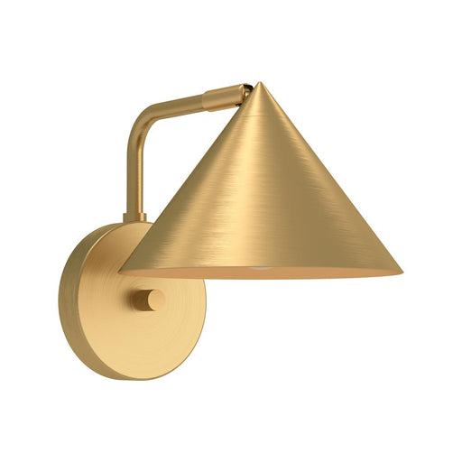 Alora Remy 7-in Brushed Gold 1 Light Wall/Vanity