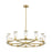 Revolve Clear Glass/natural Brass 12 Lights Chandeliers | CH309012NBCG