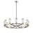 Revolve Clear Glass/polished Nickel 12 Lights Chandeliers | CH309012PNCG