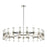 Alora Revolve Clear Glass/Polished Nickel 42 Lights Chandeliers