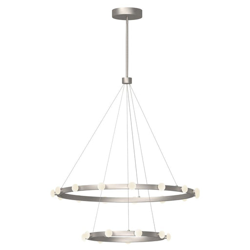 Rezz 36-in Brushed Nickel Led Chandeliers | CH63436-BN