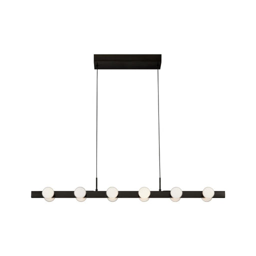 Kuzco Lighting Inc Rezz 36-in Black LED Linear Pendant