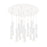 Robson 24-in White 13-light Multi Pendant | MP42502WH-13