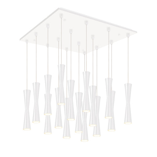 Robson 19-in White 16-light Multi Pendant | MP42502WH-16
