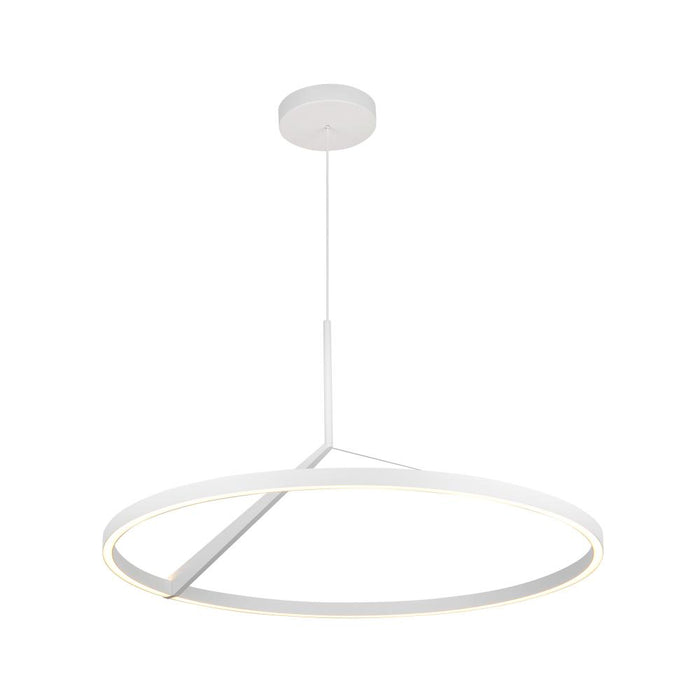 Roda 31-in White Led Pendant | PD27731-WH-3WCCT-UNV