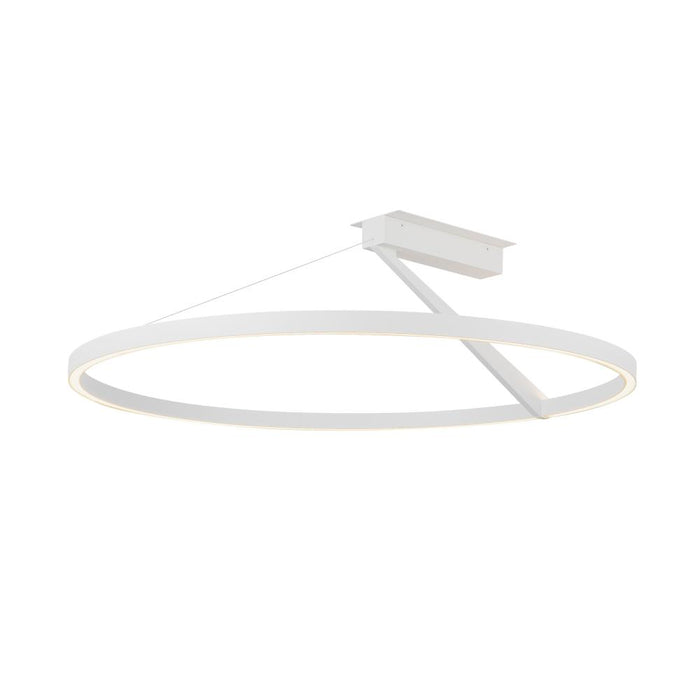 Roda 31-in White Led Semi-flush Mount | SF27731-WH-3WCCT-UNV
