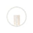 Kuzco Lighting Inc Roda 13-in White LED Wall Sconce