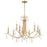 Crystorama Rollins 9 Light Antique Gold Chandelier