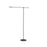 Rotaire Black Led Floor Lamp | FL90155-BK