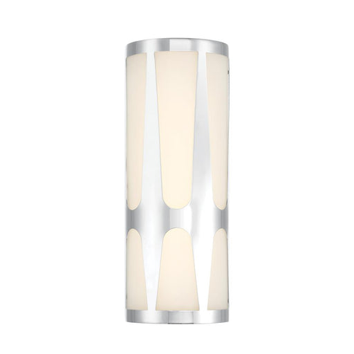 Crystorama Royston 2 Light Polished Chrome Sconce