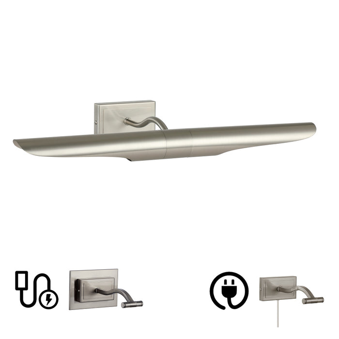 2 Light Satin Chrome Picture Light | RSN-222PIC-SC