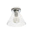 1lt Flush Mount, Sc W/ Clear Glass | RSW-91FH-SC-CLR