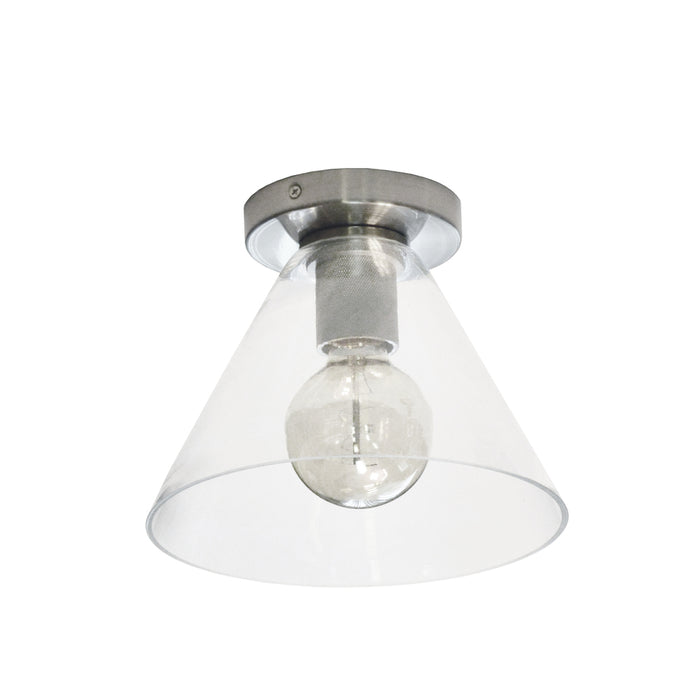 1lt Flush Mount, Sc W/ Clear Glass | RSW-91FH-SC-CLR
