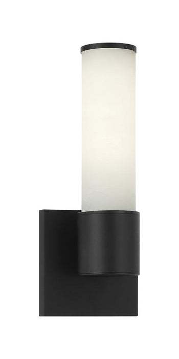 Matteo 1 LT 11.8"H "LONDON" MATTE BLACK WALL Sconce E26 LED 10W