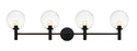 Cosmo Wall Sconce | S06004BKCL