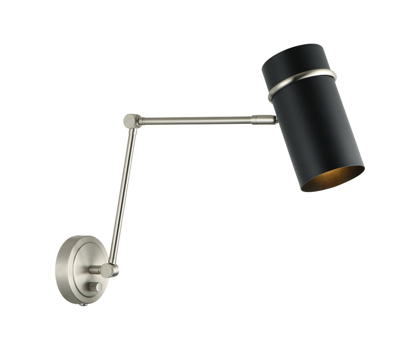 Cilindro Wall Sconce | S17721BNMB