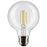 4000K G25 Globe Clear Medium Base LED Bulb - Pack of Six | S21236