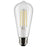 3000K ST19 Edison Stlye Clear Medium Base LED Bulb - Pack of Six