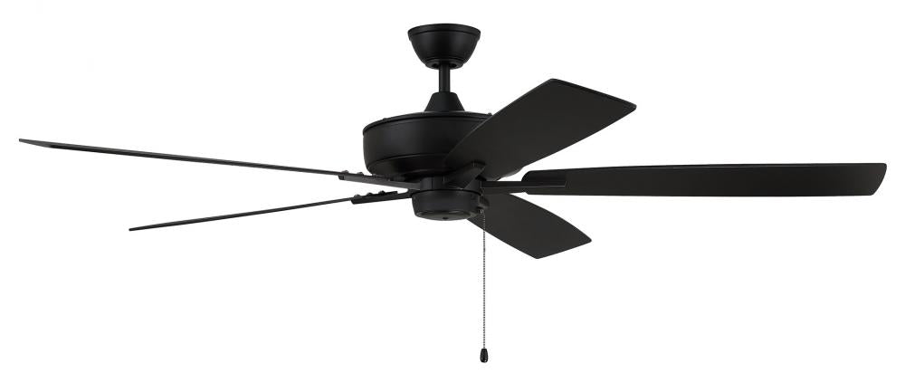 Craftmade 60" Super Pro Fan with Blades in Flat Black