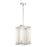 Sabre 11-in Polished Nickel/ribbed Glass Led Pendant | PD339415PNCR-UNV
