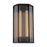 Alora Sabre 16-in Ribbed Glass/Urban Bronze LED Wall/Vanity