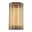 Sabre 16-in Ribbed Glass/vintage Brass Led Wall/vanity | WV339216VBCR