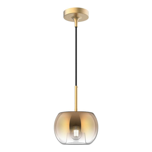 Kuzco Lighting Inc Samar 8-in Brushed Gold/Copper 1 Light Pendant