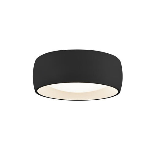 Savile 4-in Black Led Flush Mount | FM82104-BK