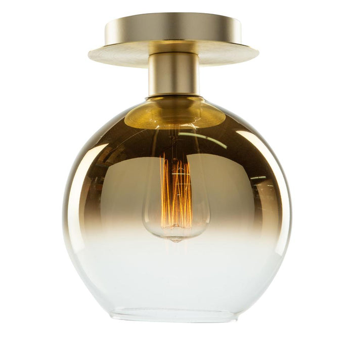 Morning Mist 1 Light Semi- Flush Mount | SC13280GD