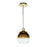 Morning Mist 1 Light Pendant | SC13281GD