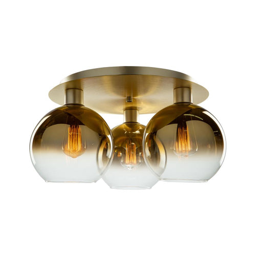 Morning Mist 3 Light Semi- Flush Mount | SC13282GD