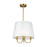 Rhythm 3 Light Pendant Brushed Gold | SC13330BG