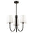Rhythm 3 Light Chandelier Black | SC13333BK