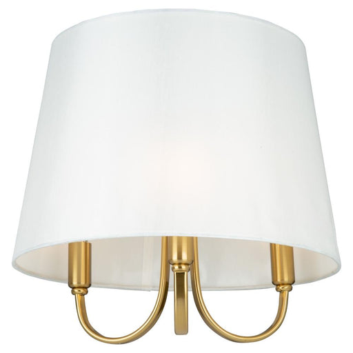 Rhythm 3 Light Semi- Flush Mount Brushed Gold | SC13334BG