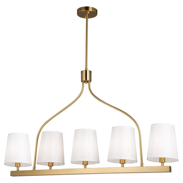 Rhythm 5 Light Island Brushed Gold | SC13336BG