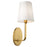 Rhythm 1 Light Sconce Brushed Gold | SC13337BG