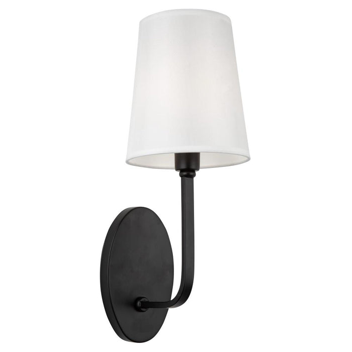 Rhythm 1 Light Sconce Black | SC13337BK