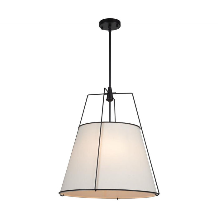 Artcraft Pullman Collection 4-Light Pendant Black