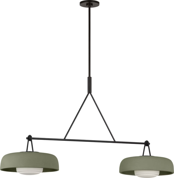 Liora 47" Linear Chandelier | SCRJLS171AISSOEG