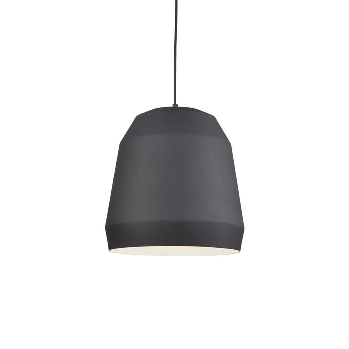 Kuzco Lighting Inc Sedona 22-in Black 1 Light Pendant